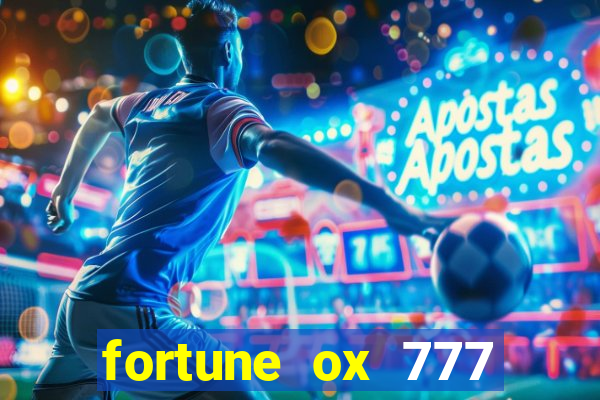 fortune ox 777 fortuna 77